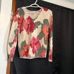 Floral sweater